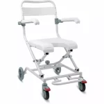 kosmocare rx110 aluminum folding shower wheelchair