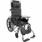 KosmoCare Recliner Commode Wheelchair - Image 2