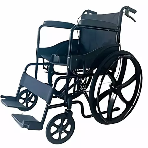 Med-e_Move_Mag_Wheel_Regular_Foldable_Wheelchair.jpg med-e move mag wheel regular foldable wheelchair | battery operated power wheelchair for disabled old person - Image 1