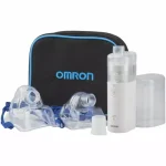 omron microair u100 portable nebulizer, pocket sized 360 degree silent mesh nebulizer (white) - Image 2