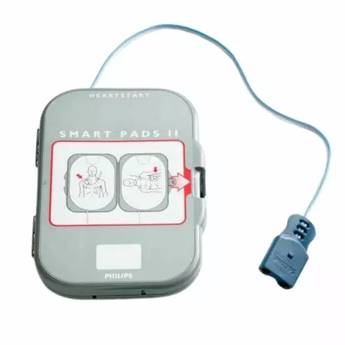 Philips_FRX_AED_Smart_Pads_II3.jpg Philips FRX AED Smart Pads II, FRX AED Pads Defibrillator Electrodes - Image 1