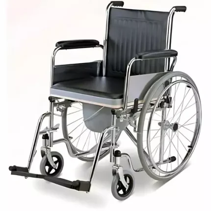 Wheelchair with Seat Lift Commode