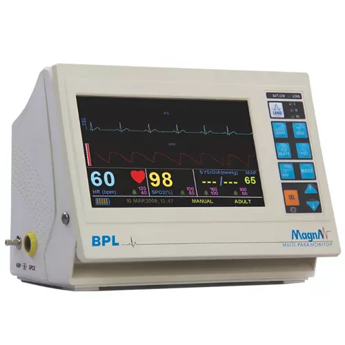BPL Magna 3 Parameter Patient Monitor - ECG, SpO2, NIBP - Image 1