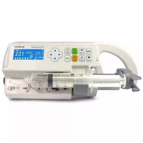 Mindray_Benefusion_SP1_Syringe_Infusion_Pump.jpg Mindray Benefusion SP1 Syringe Infusion Pump | Long Battery Performance, ambulance supporting, Light weight, High Accuracy - Image 1