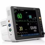 Mindray uMEC10 Multipara Patient Monitor - ECG, Temperature, SPO2, NIBP, Pulse Rate, Respiration - Image 2
