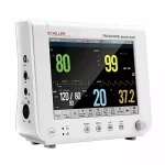 Schiller TRUSCOPE® touch mini – Multipara patient monitor (8” TFT color LCD display with Touch screen)